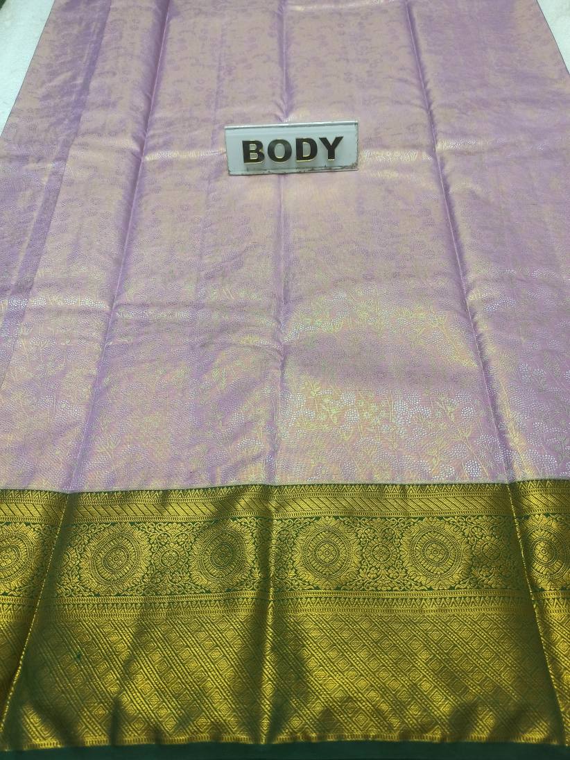 Pure Kanchipuram Silk Saree.