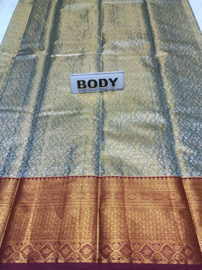Pure Kanchipuram Silk Saree.