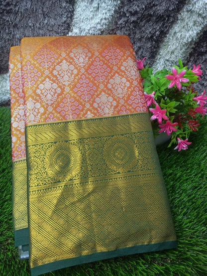 Pure Kanchipuram Silk Saree.