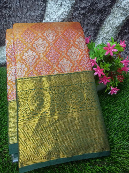 Pure Kanchipuram Silk Saree.