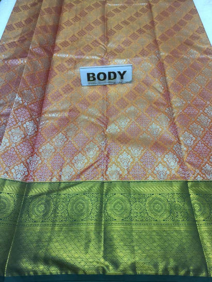 Pure Kanchipuram Silk Saree.