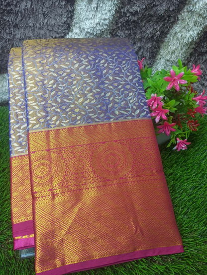 Pure Kanchipuram Silk Saree.