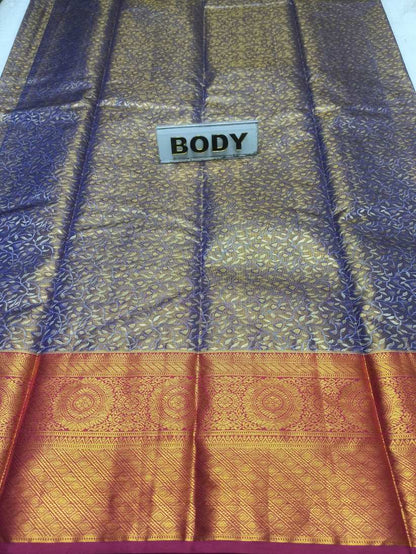 Pure Kanchipuram Silk Saree.