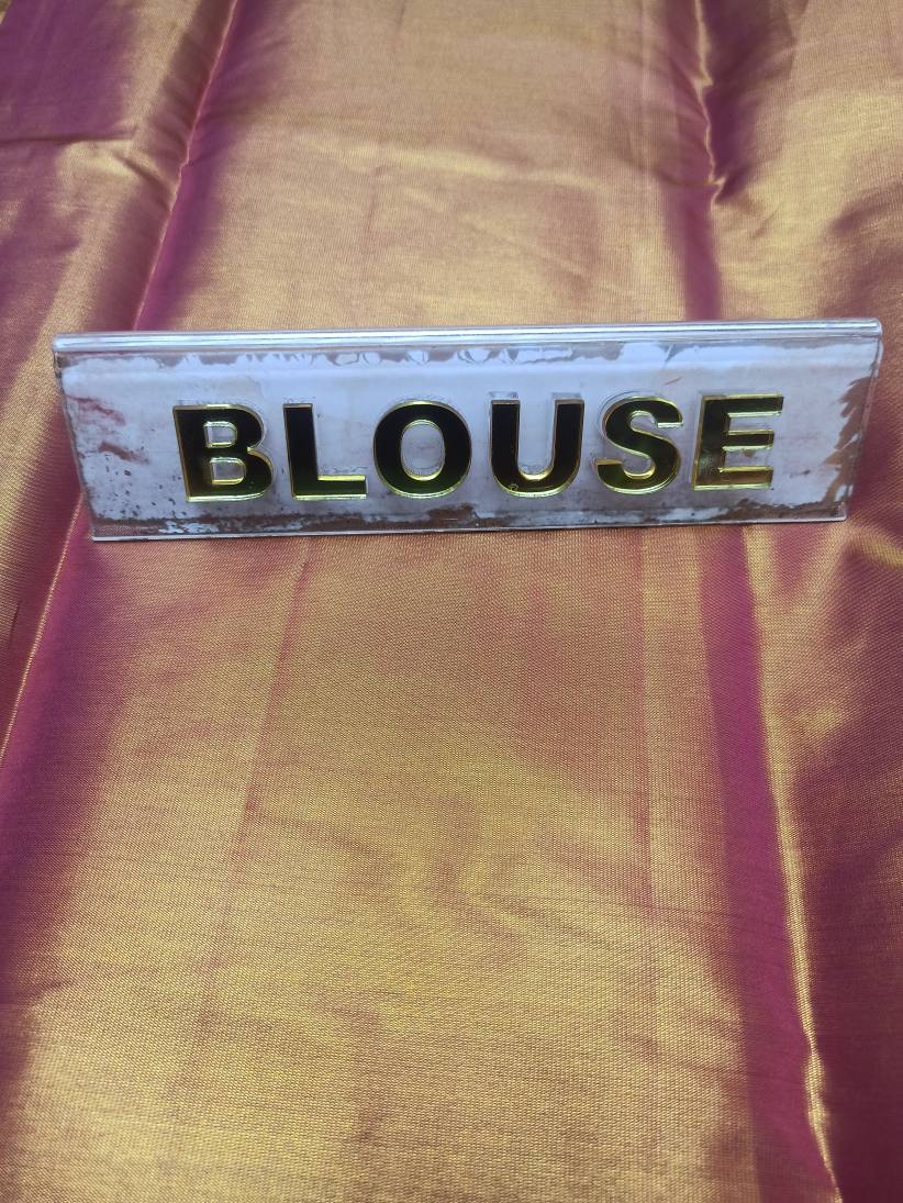 Pure Kanchipuram Silk Saree.