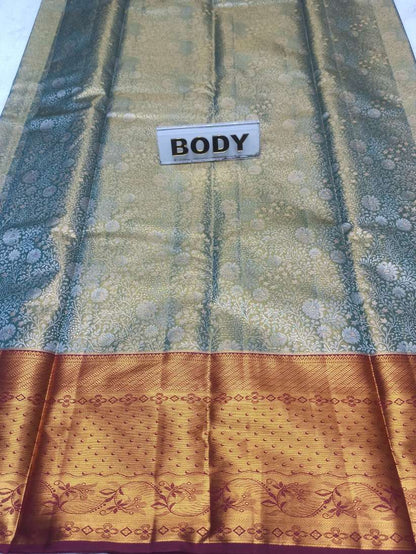 Pure Kanchipuram Silk Saree.