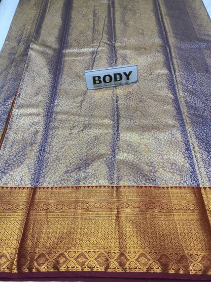 Pure Kanchipuram Silk Saree.