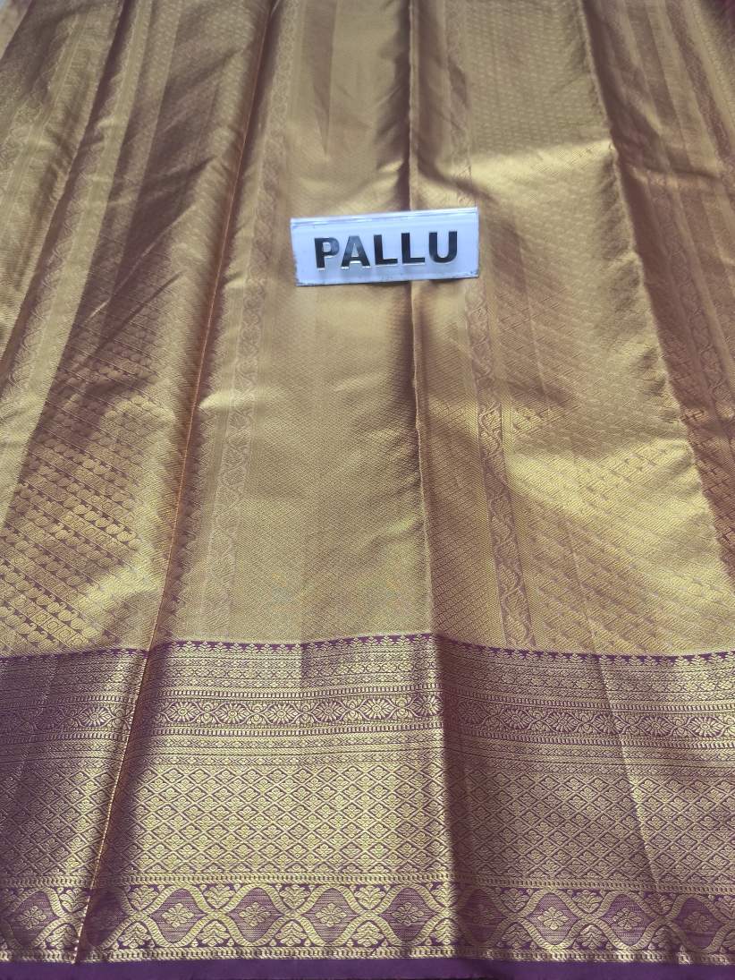 Pure Kanchipuram Silk Saree.