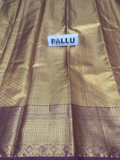 Pure Kanchipuram Silk Saree.