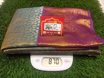 Pure Kanchipuram Silk Saree.