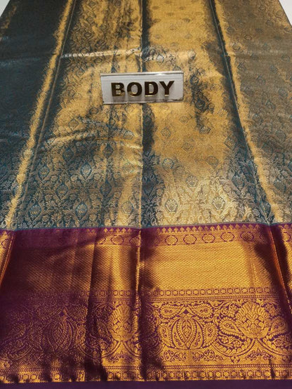 Pure Kanchipuram Silk Saree.
