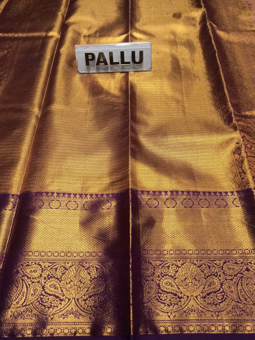 Pure Kanchipuram Silk Saree.