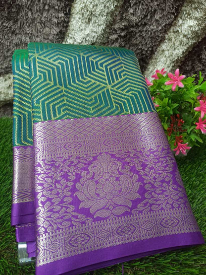 Kanchi Mix Silk Saree.