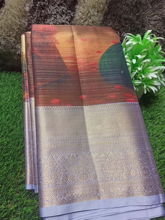 Kanchi Mix Silk Saree.