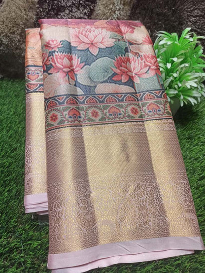 Kanchi Mix Silk Saree.