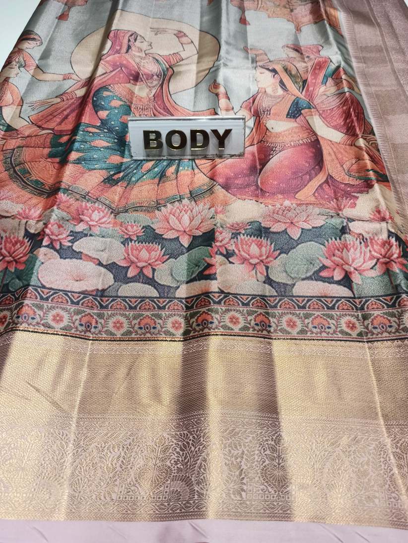 Kanchi Mix Silk Saree.