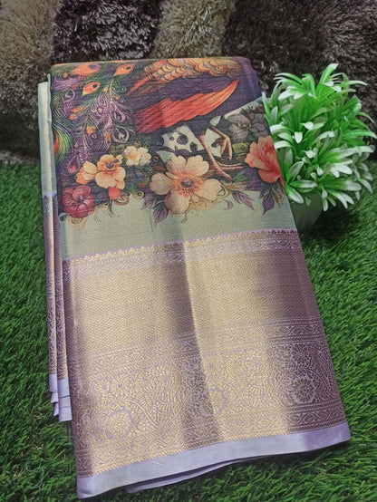 Kanchi Mix Silk Saree.