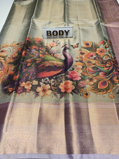 Kanchi Mix Silk Saree.