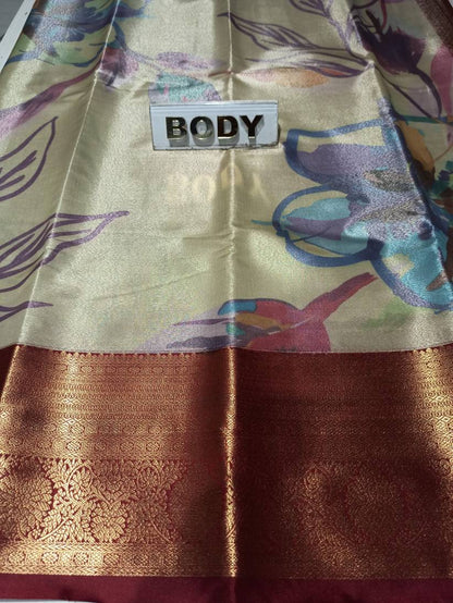 Kanchi Mix Silk Saree.