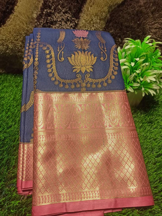 Kanchi Mix Silk Saree.