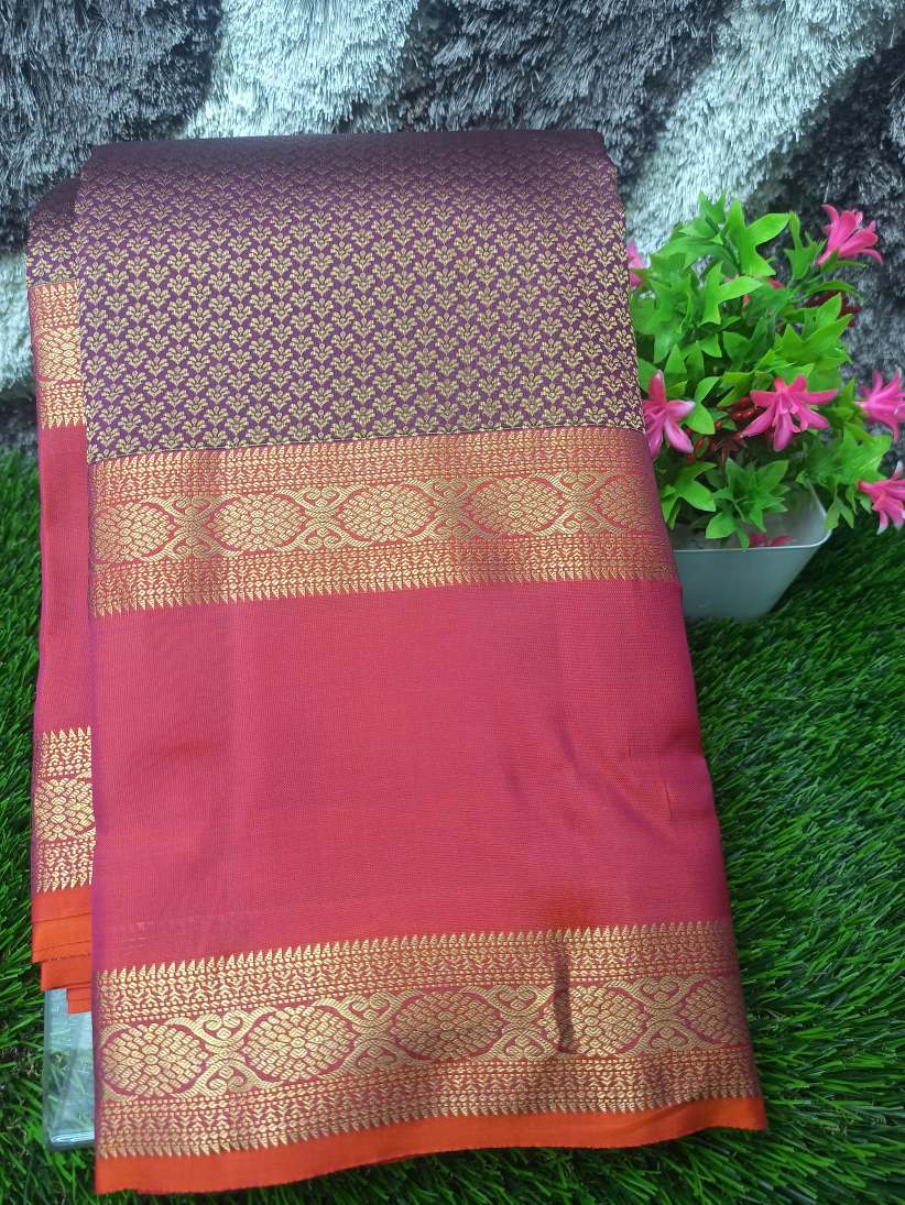 Pure Kanchipuram Silk Saree.