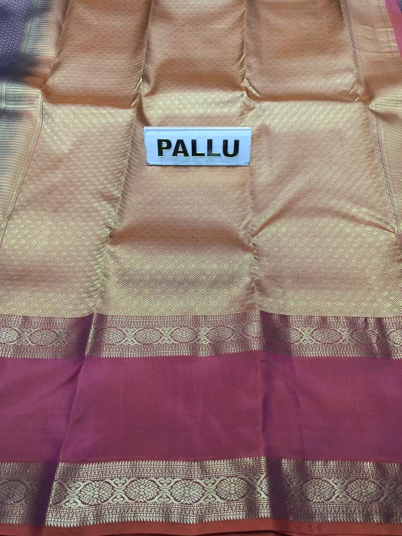 Pure Kanchipuram Silk Saree.