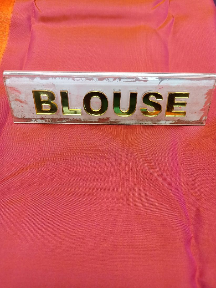 Pure Kanchipuram Silk Saree.