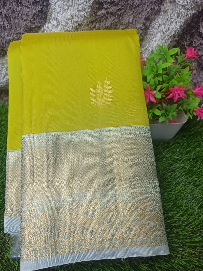 Pure Kanchipuram Silk Saree.