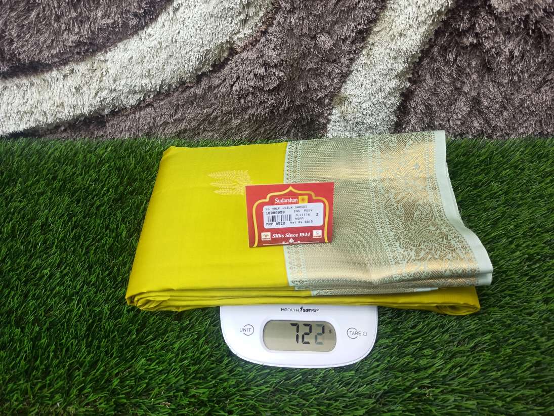 Pure Kanchipuram Silk Saree.