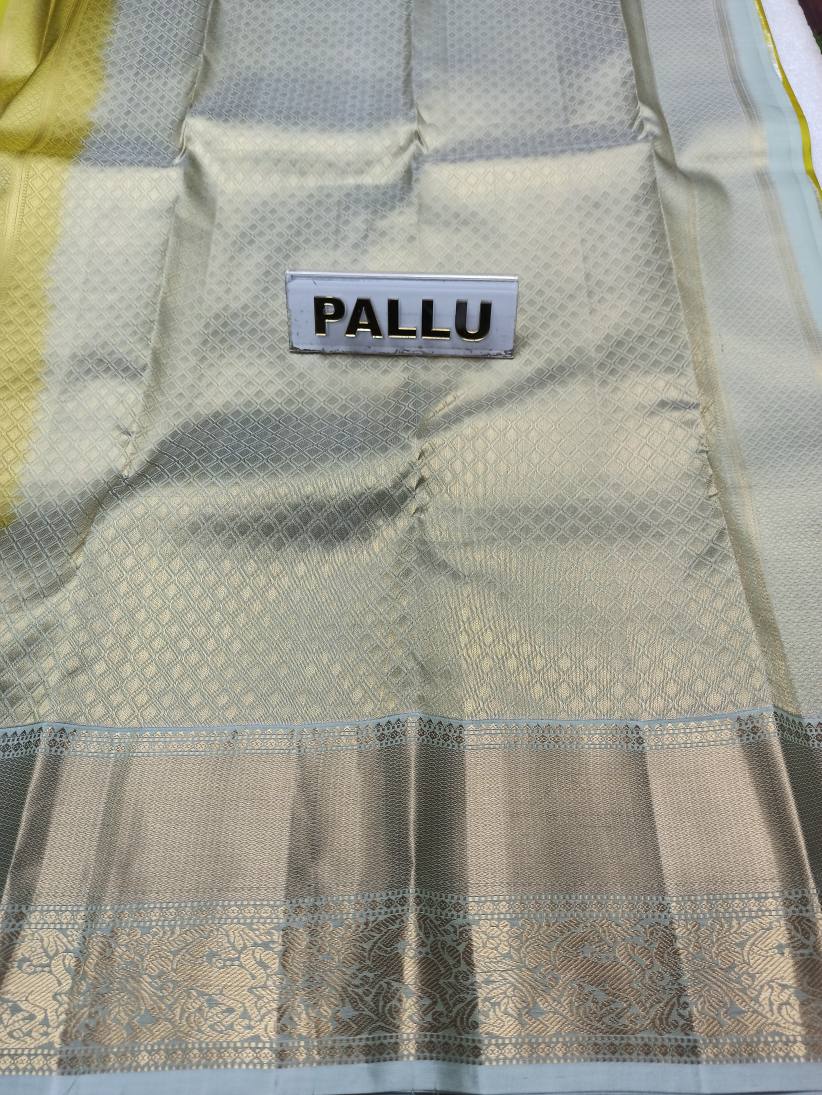 Pure Kanchipuram Silk Saree.