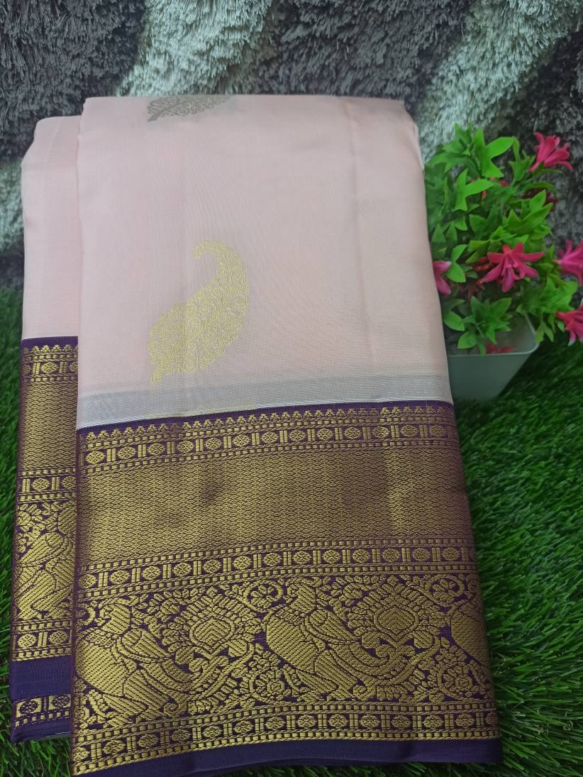 Pure Kanchipuram Silk Saree.