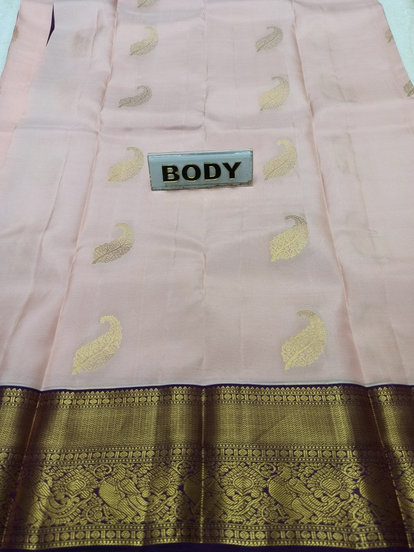 Pure Kanchipuram Silk Saree.