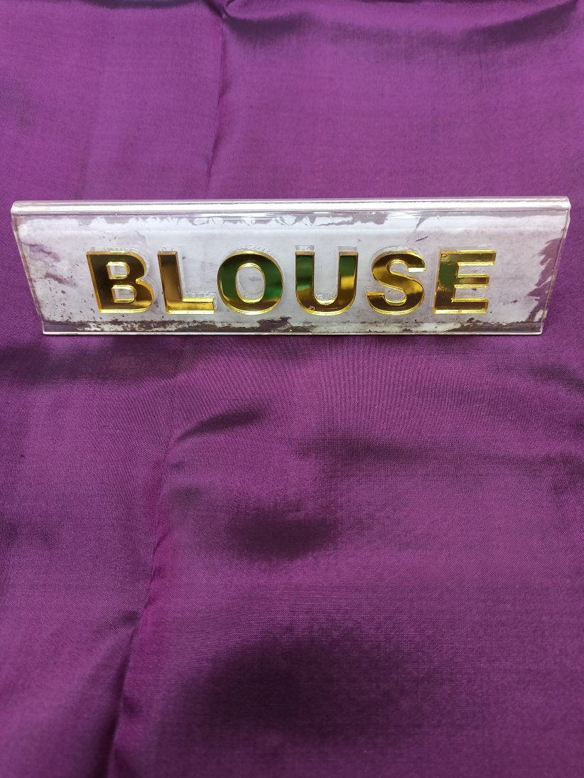 Pure Kanchipuram Silk Saree.