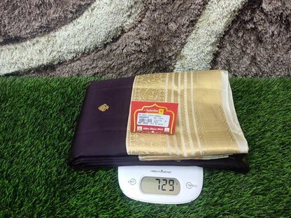 Pure Kanchipuram Silk Saree.