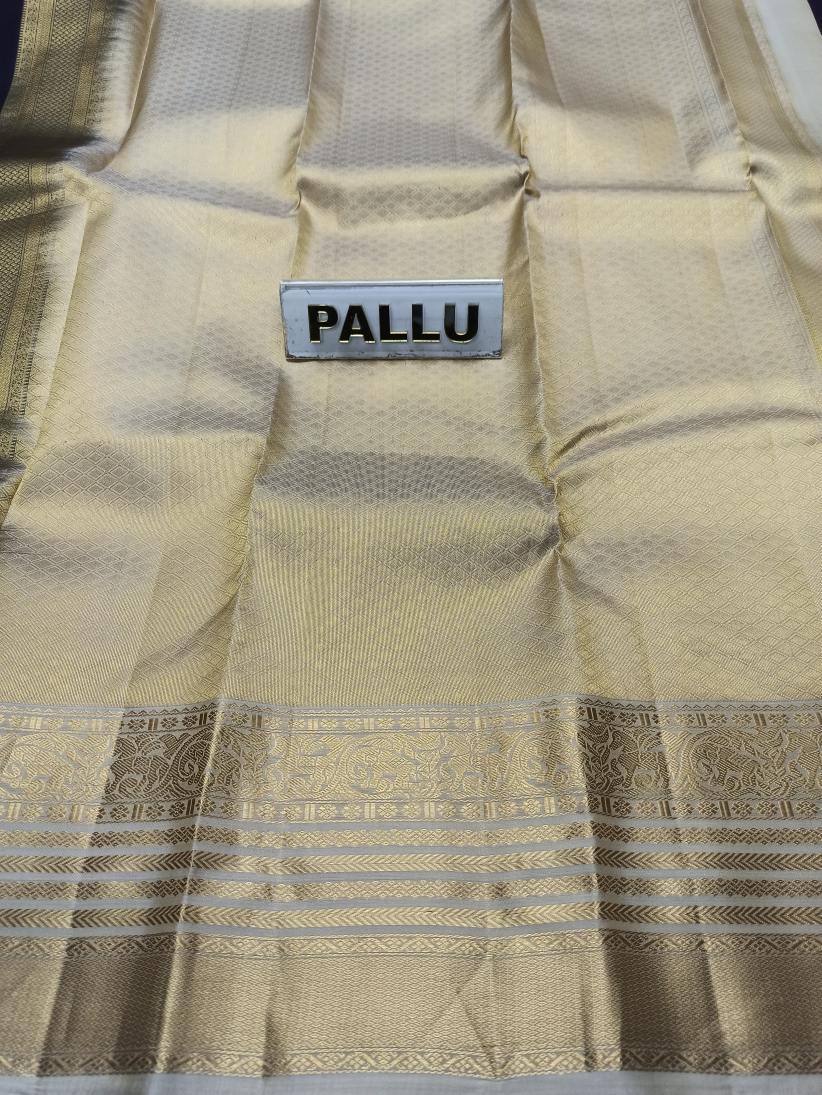 Pure Kanchipuram Silk Saree.