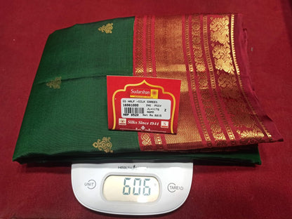 Pure Kanchipuram Silk Saree.
