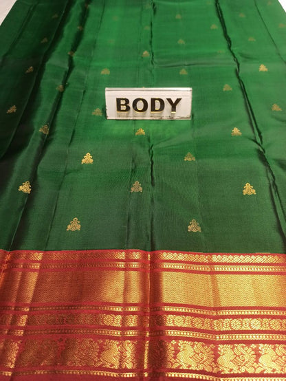 Pure Kanchipuram Silk Saree.