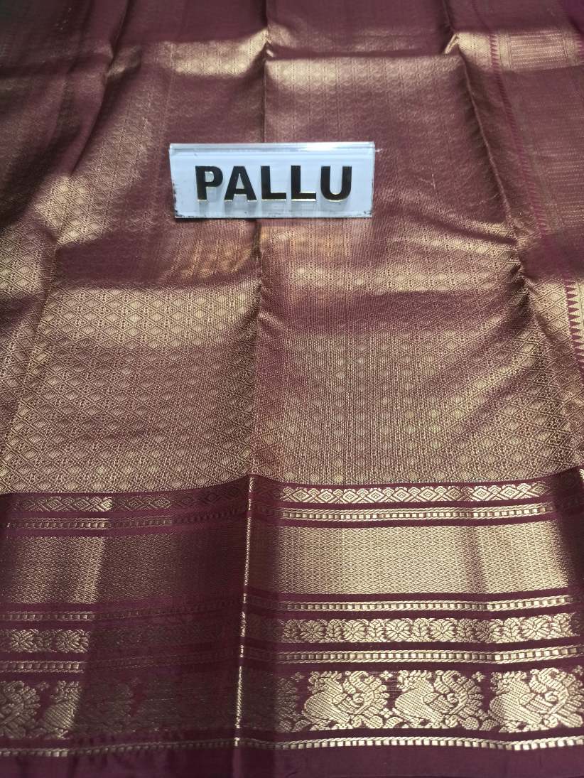 Pure Kanchipuram Silk Saree.