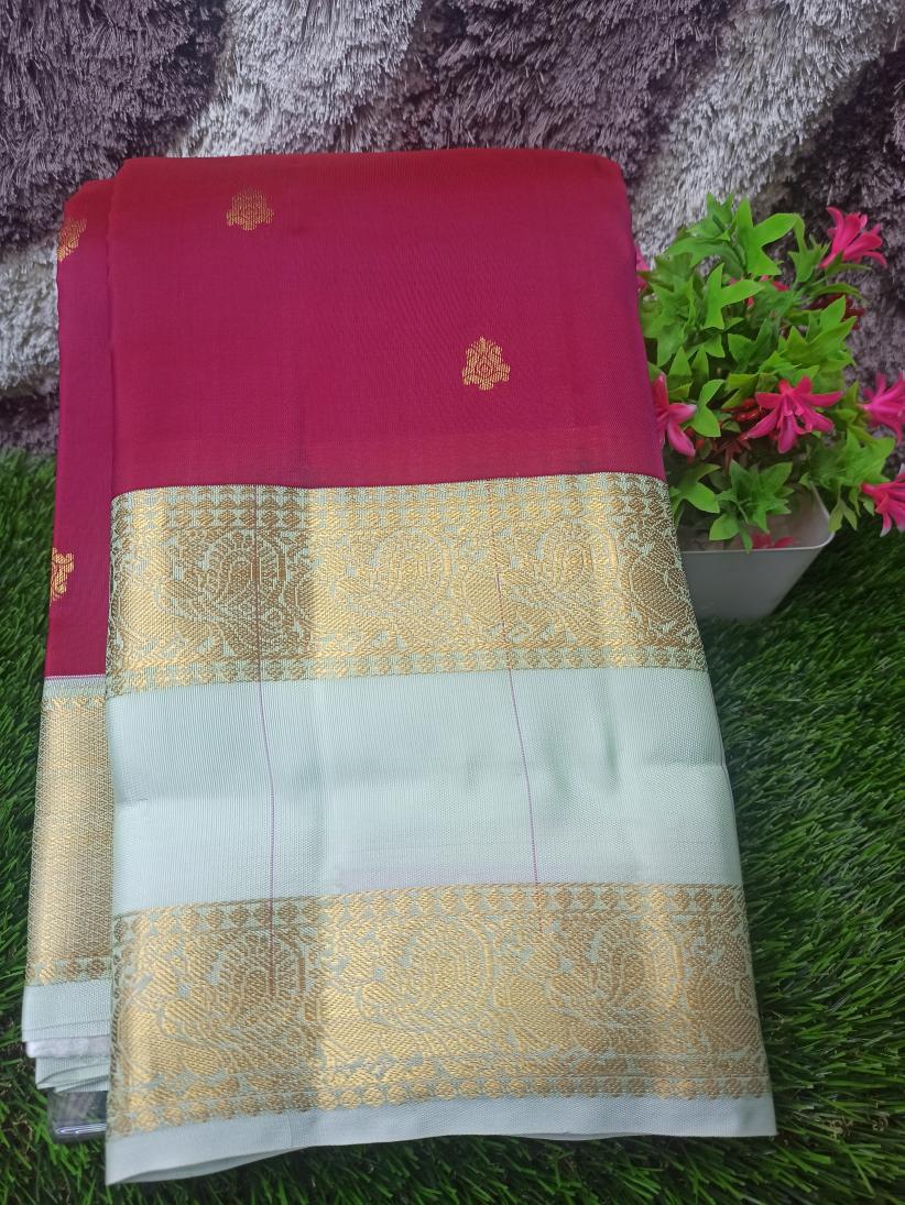 Pure Kanchipuram Silk Saree.