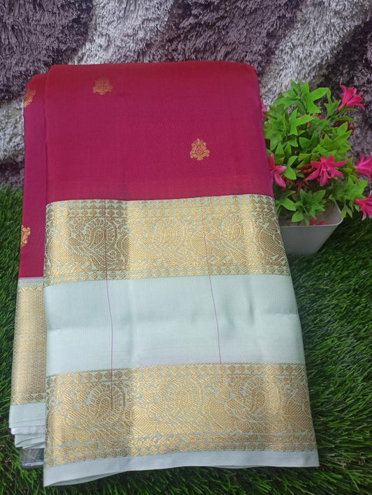 Pure Kanchipuram Silk Saree.