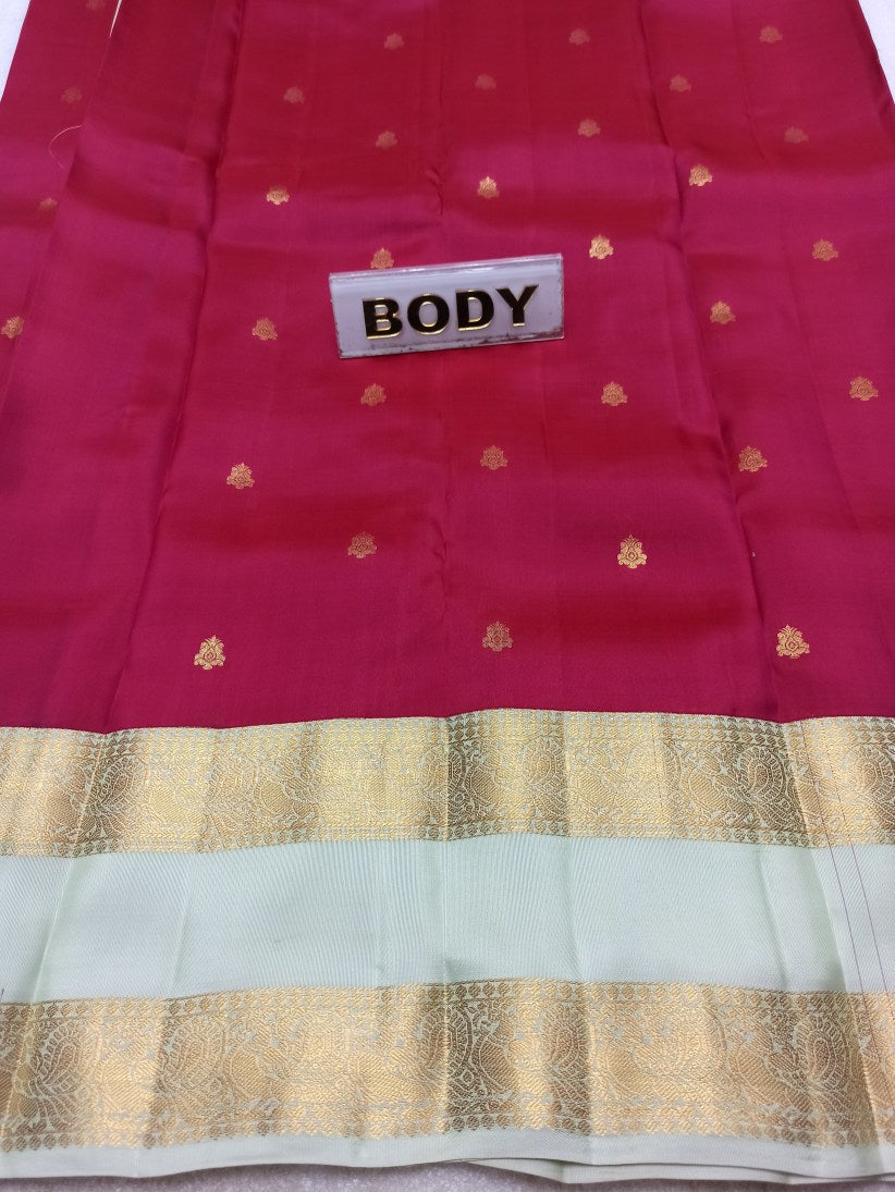 Pure Kanchipuram Silk Saree.