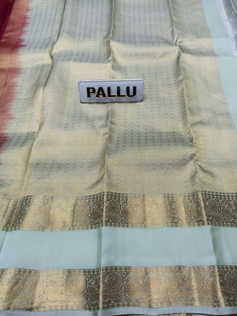 Pure Kanchipuram Silk Saree.