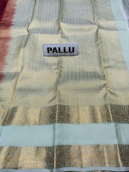 Pure Kanchipuram Silk Saree.