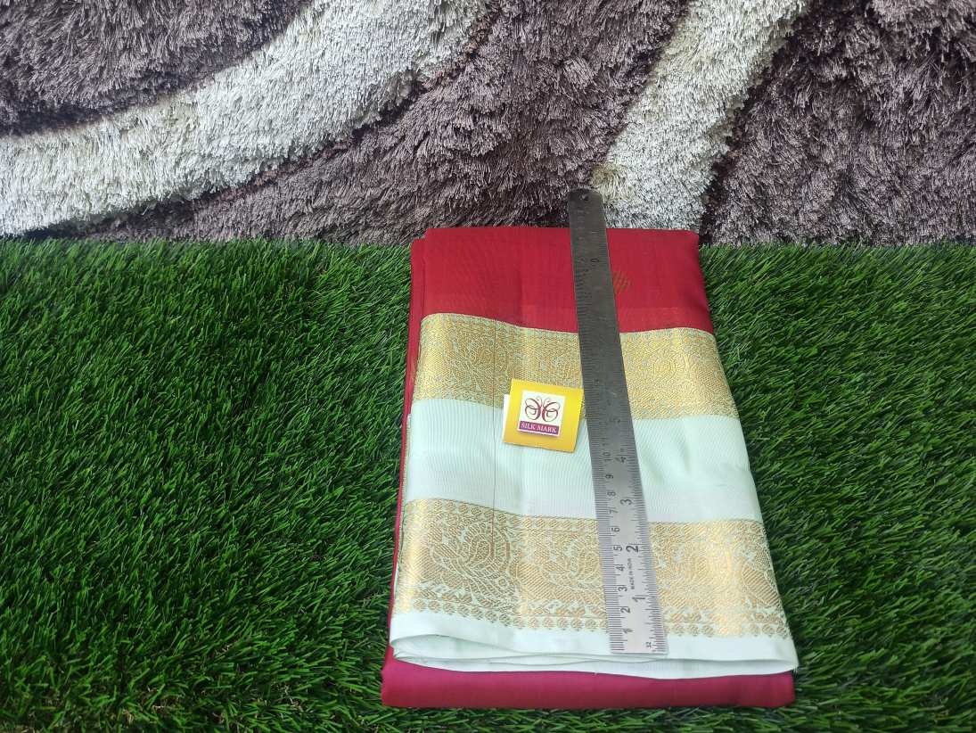 Pure Kanchipuram Silk Saree.