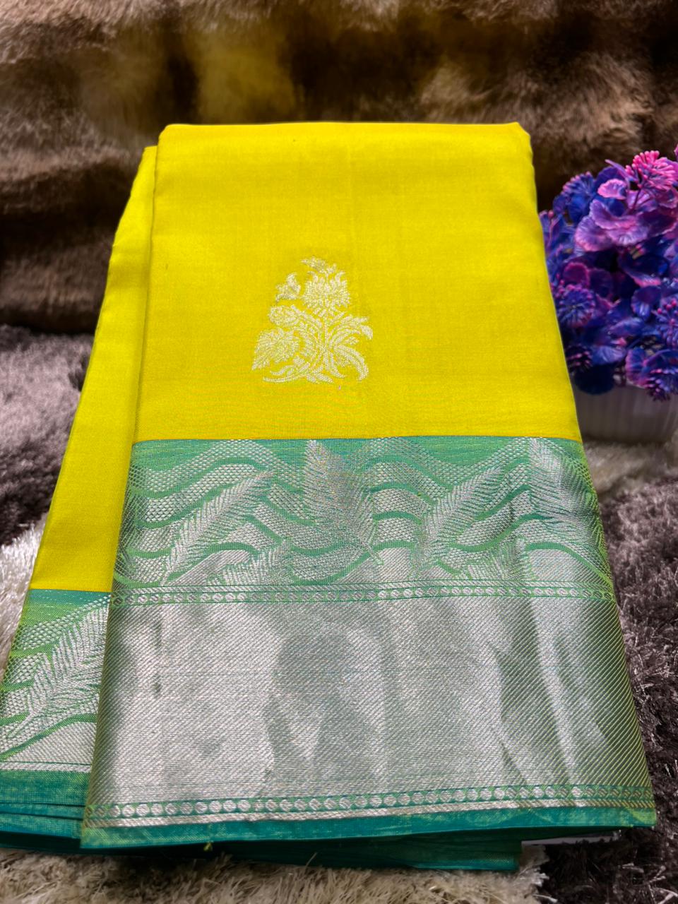 Pure Kanchipuram Silk Saree.