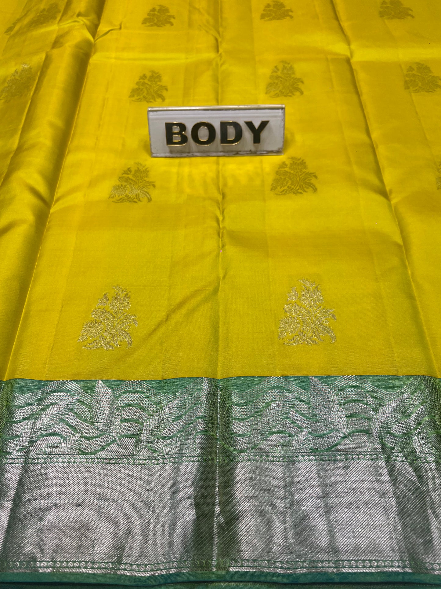 Pure Kanchipuram Silk Saree.