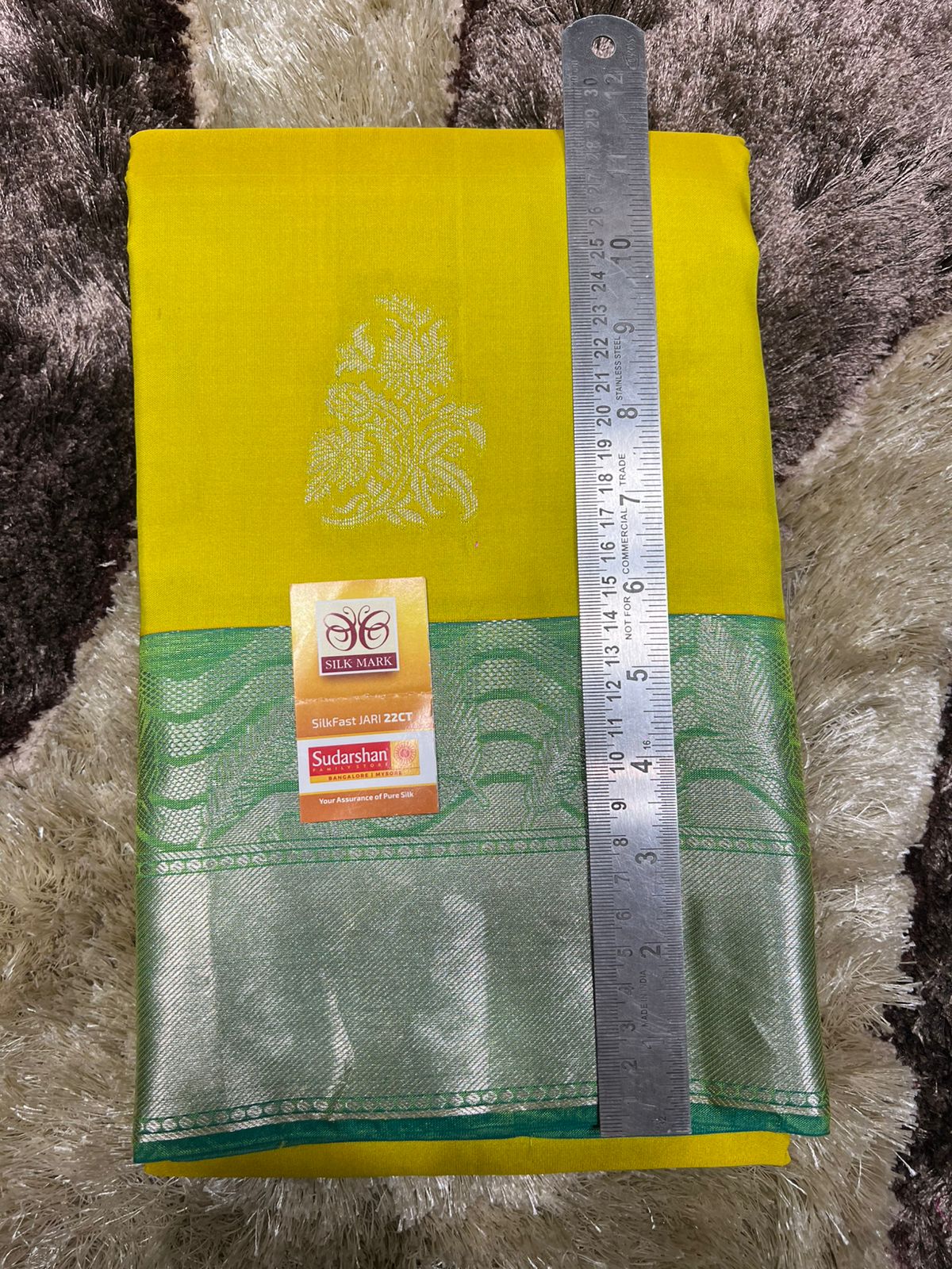Pure Kanchipuram Silk Saree.