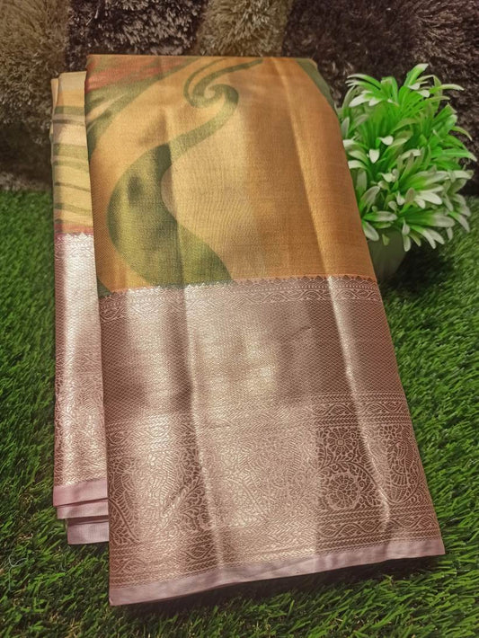 Kanchi Mix Silk Saree.