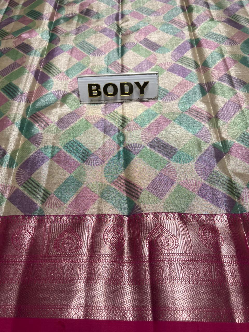 Kanchi Mix Silk Saree