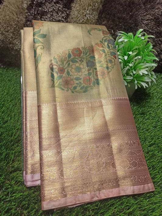 Kanchi Mix Silk Saree.