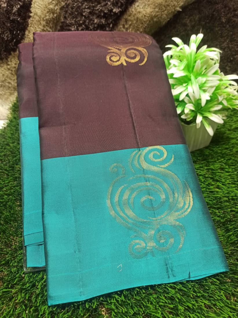 Pure Kanchipuram Silk Saree.